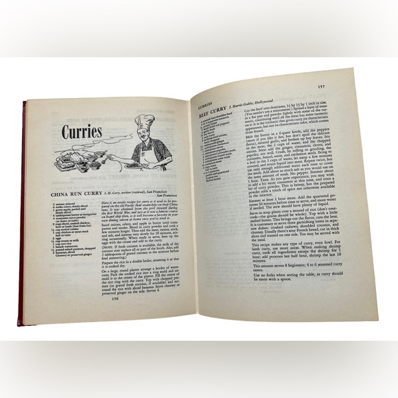 Vintage Cookbook 1951 Sunset Chefs of the West 474 Best Men Cooks of the West - Picture 1 of 13